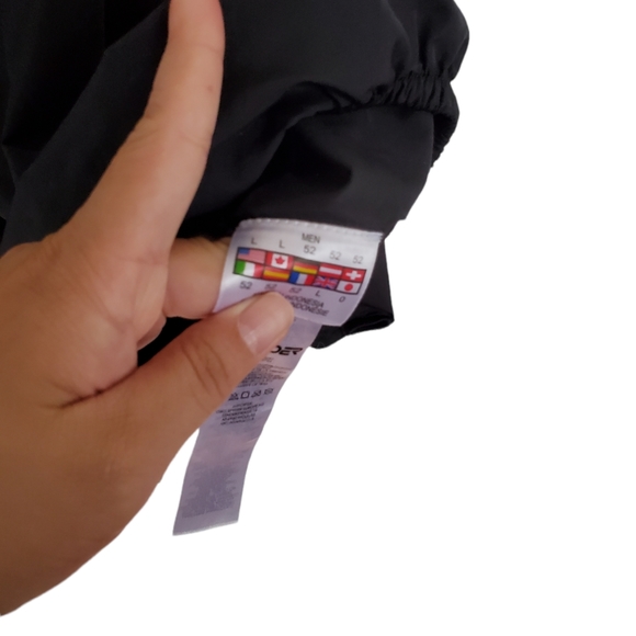 Spyder Men's Sz L Hooded Lightweight Jacket - Picture 4 of 7